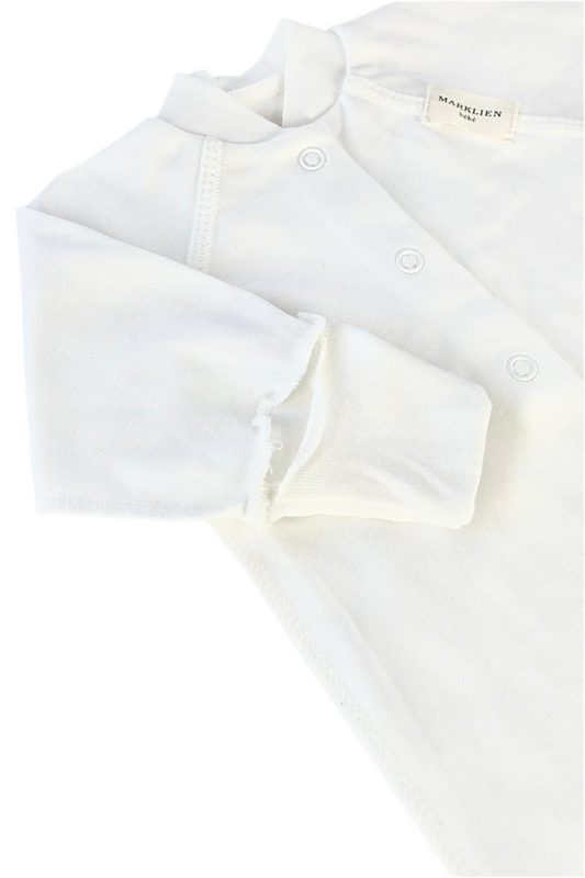 Topsy-Turvy Sleepsuit White