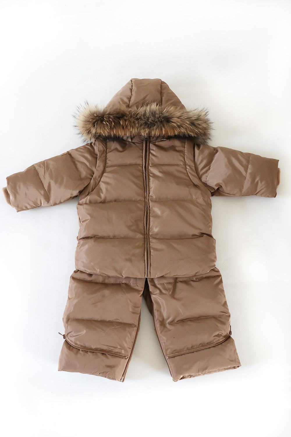 Beige Transformer Snowsuit Limited Edition 2025