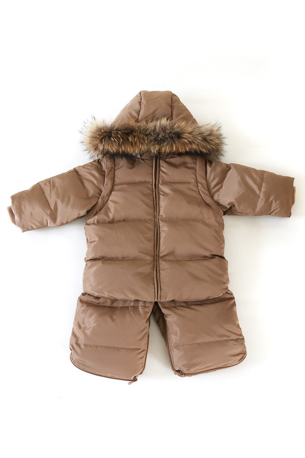 Beige Transformer Snowsuit Limited Edition 2025