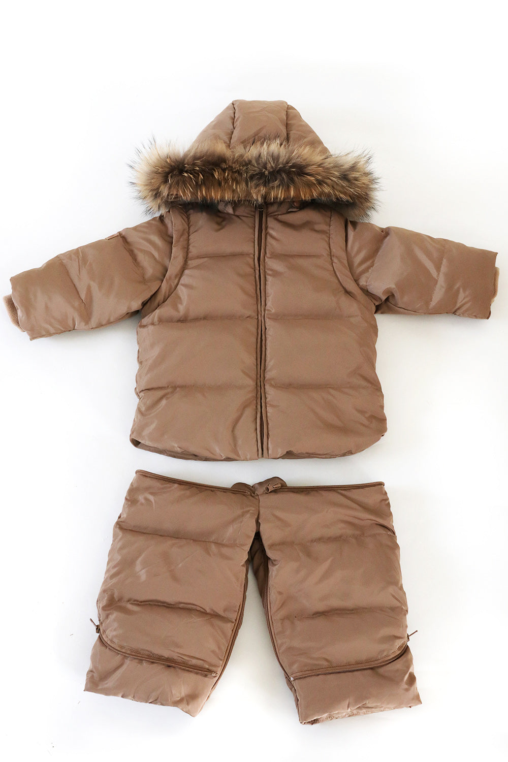Beige Transformer Snowsuit Limited Edition 2025