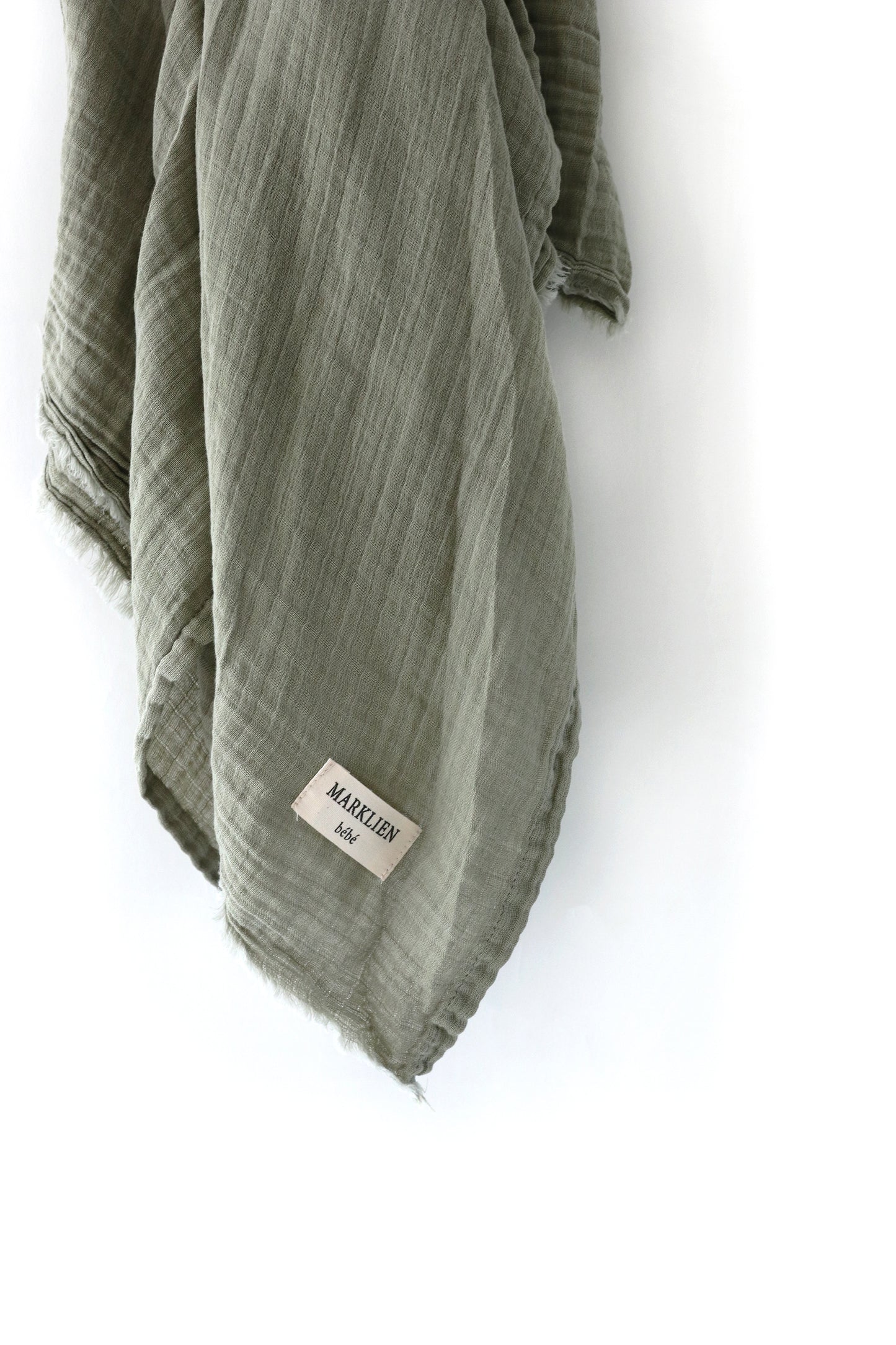 2 Layer Muslin Swaddle 100% muslin cotton gender neutral earthy tone large baby swaddle. Perfect size for swaddle, blanket, sun shield, nursing cover and more!