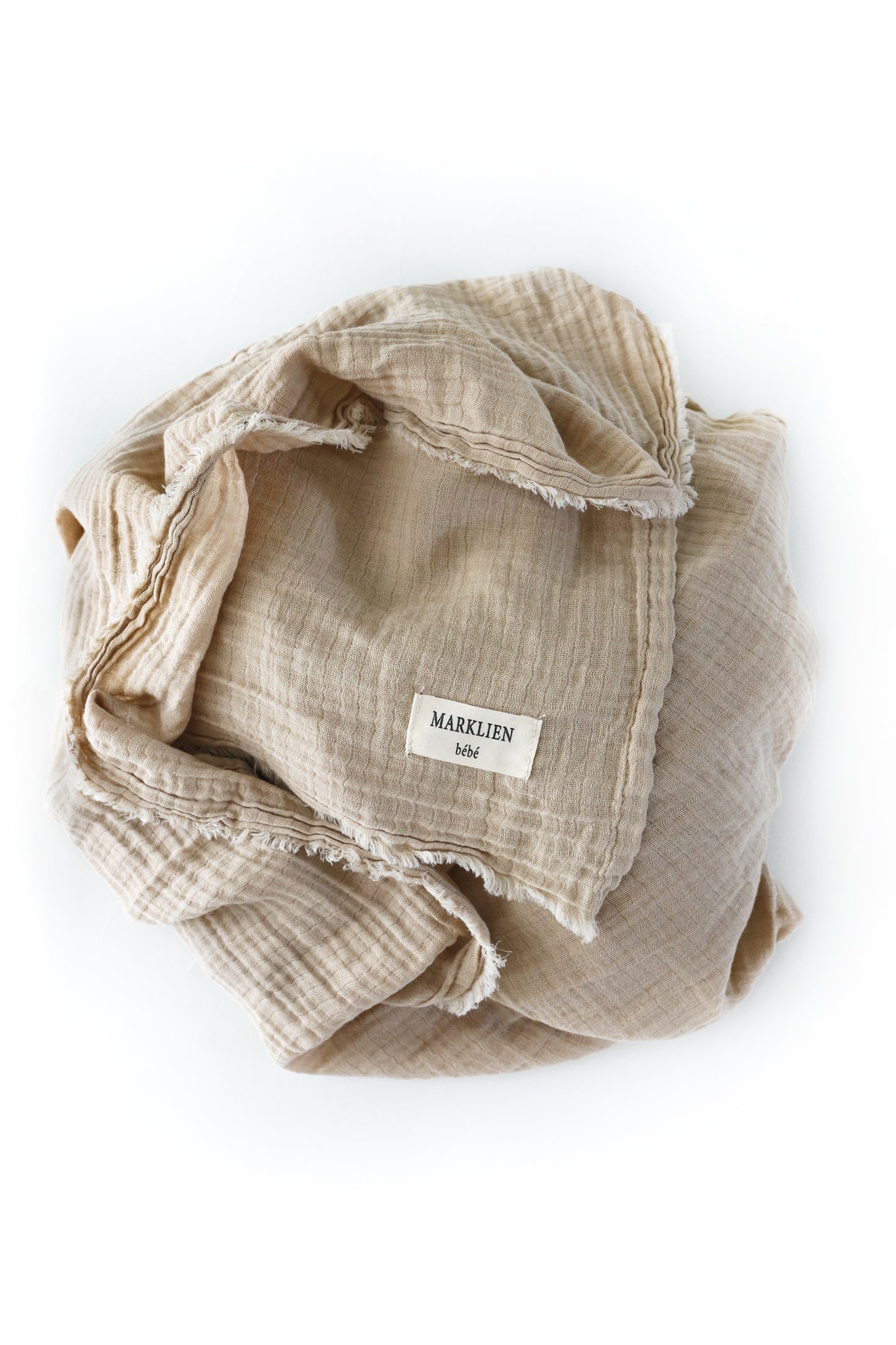 2 Layer Muslin Swaddle 100% muslin cotton gender neutral earthy tone large baby swaddle. Perfect size for swaddle, blanket, sun shield, nursing cover and more!