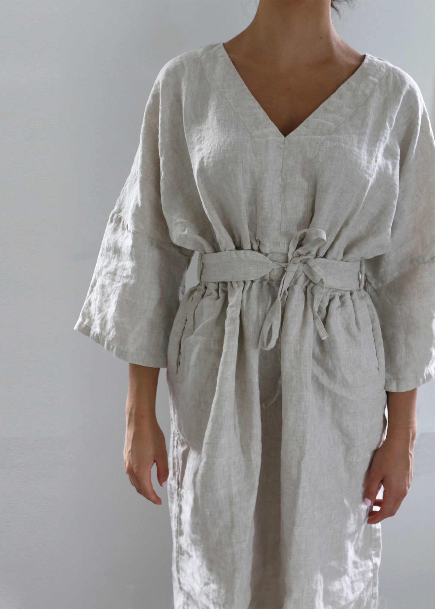 Mama Linen Dress