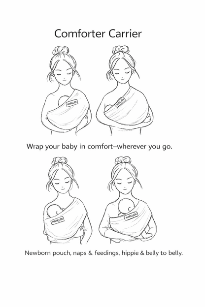 Bébé Comforter Carrier Vanilla