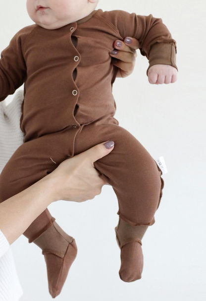 Topsy-Turvy Sleepsuit Brownie