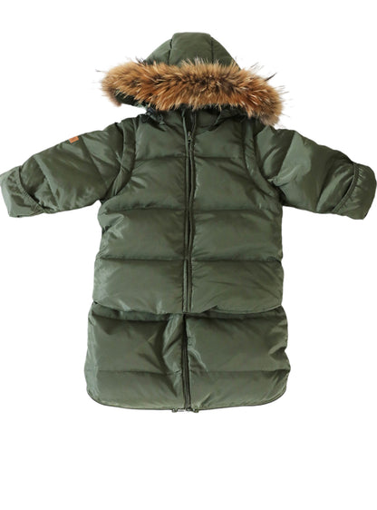 Snowsuit Transformer Olive