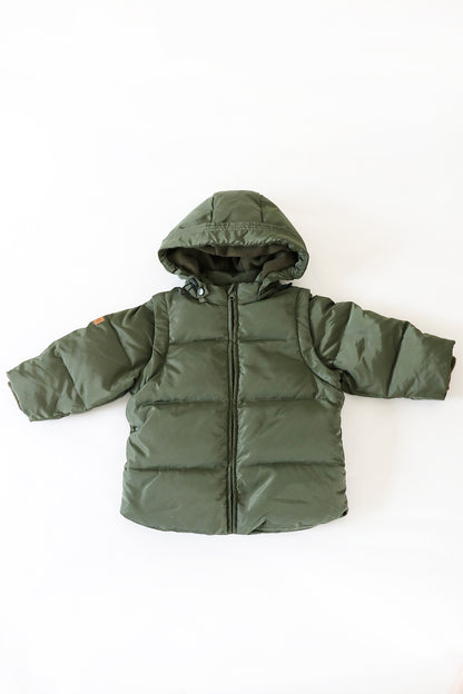 Snowsuit Transformer Olive