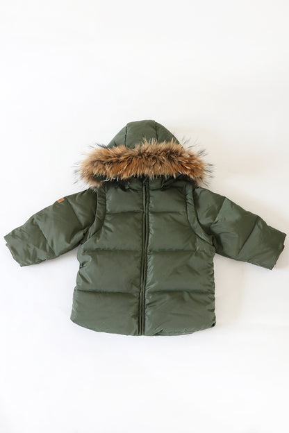 Snowsuit Transformer Olive