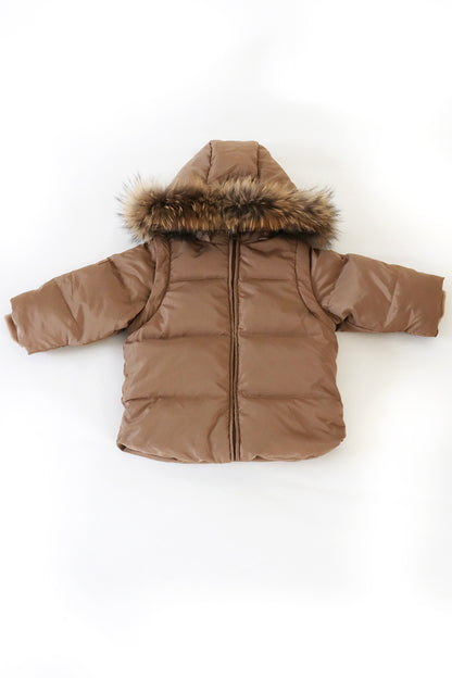 Snowsuit Transformer Beige