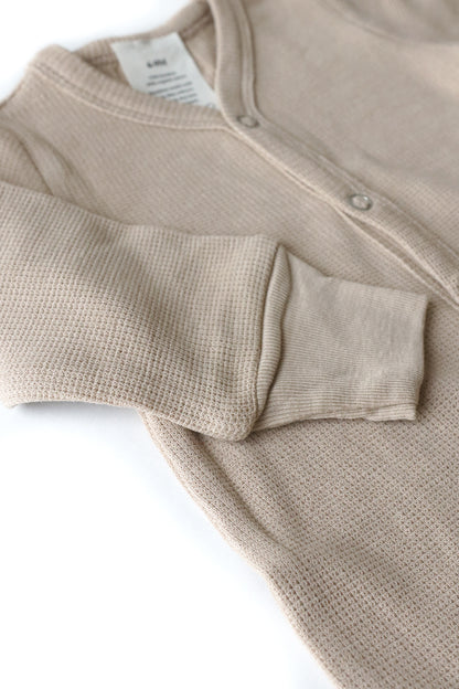 Bamboo Sleepsuit Taupe